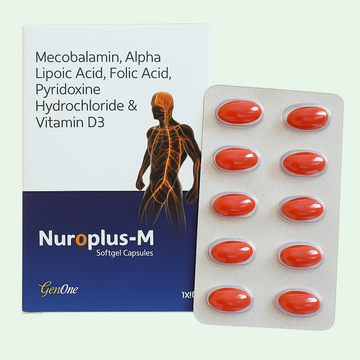 Nuroplus-M Capsules – Advanced Nerve & Metabolic Support (30 Capsules)