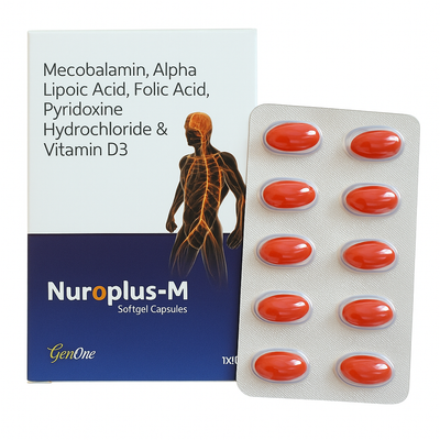 Nuroplus-M Capsules – Advanced Nerve & Metabolic Support (30 Capsules)
